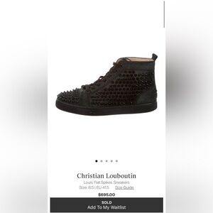 Christian Louboutin Louis Orlato Suede